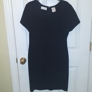 Liz Claiborne little black dress PETITE 12
